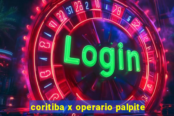 coritiba x operario palpite